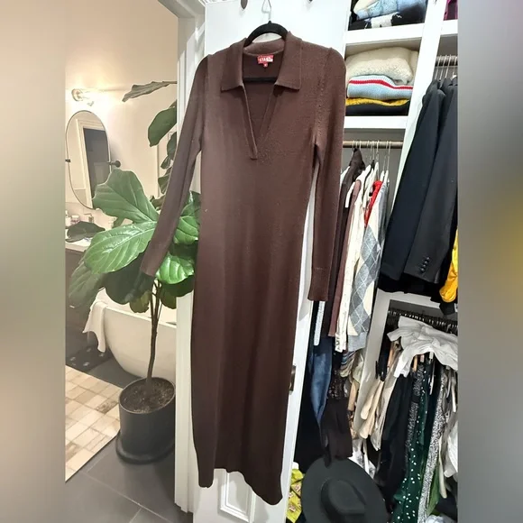 STAUD | Dresses | Staud Brown Knit Maxi Dress | Poshmark STAUD | Dresses | Staud Brown Knit Maxi Dress | Poshmark